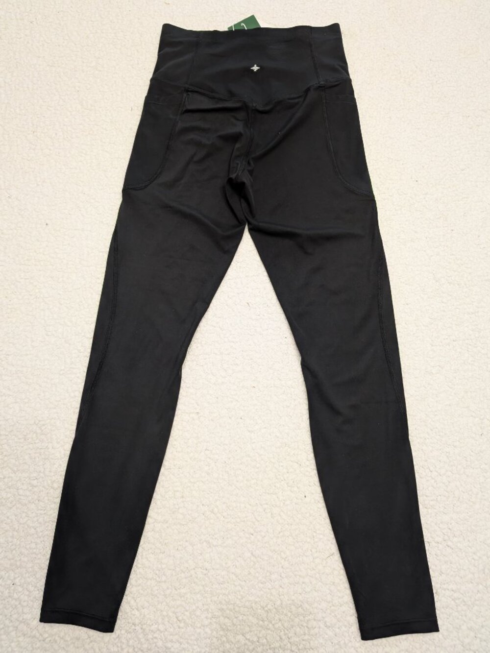 Halara Black High Waisted Leggings Womens Small Full Length NWT - Picture 2 of 10